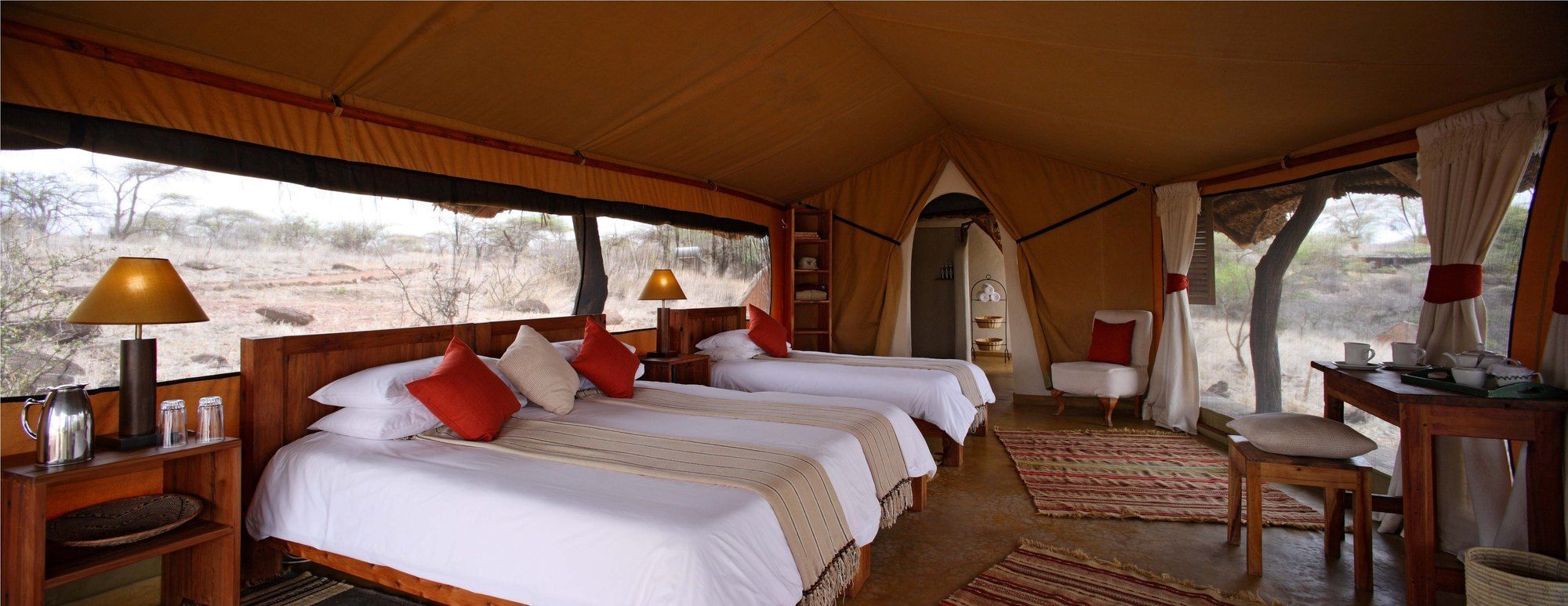 Hotel Elewana Lewa Safari Camp Timau Exterior foto